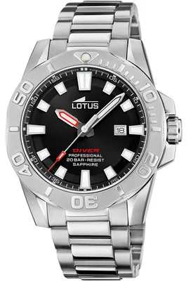 Produktbild von Lotus Armbanduhr Diver Black