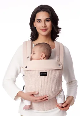 Produktbild von Momcozy Netz-Babytrage ab Geburt, Rosa – Air Mesh-Rosa