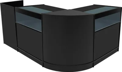 Immagine prodotto di Set di banconi illuminati a LED, modello CM60 + B900 (2 pezzi) + TB60 – colore nero