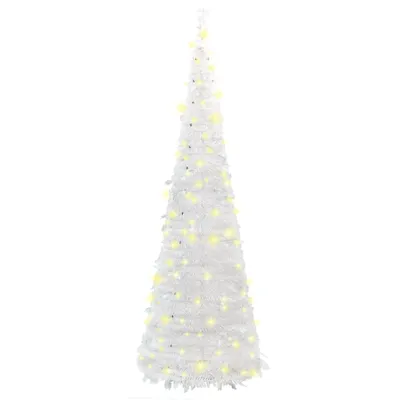Immagine prodotto di vidaXL Albero di Natale Artificiale Pop-Up 200 LED Bianco 210 cm