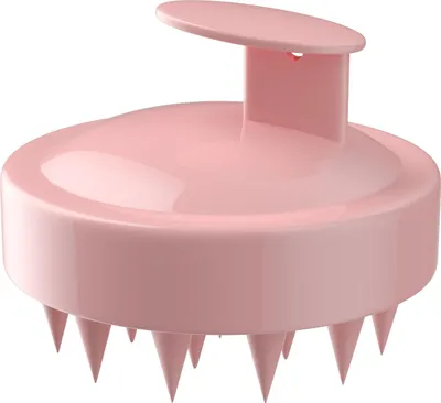 Immagine prodotto di Intirilife spazzola per massaggio del cuoio capelluto in silicone per bagnato e asciutto in rosa - massaggio del cuoio capelluto, spazzola per capelli per massaggiare con lo shampoo, massaggio del cuoio capelluto, stimolante
