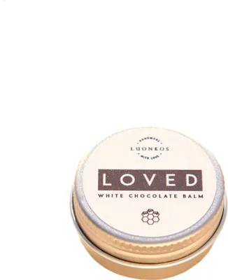 Immagine prodotto di Balsamo per le labbra al cioccolato bianco – Balsamo nutriente naturale 10 ml Luonkos Loved