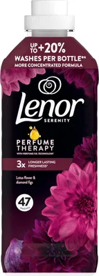 Zdjęcie produktu dla Lenor Płyn do płukania tkanin Lotus Flower & diamond figs 987ml, 47 prań