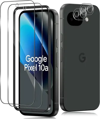 Produktbild von 2X Schutzglas ( Display + Kamera ) für Google Pixel 10A Full Panzerfolie Screen