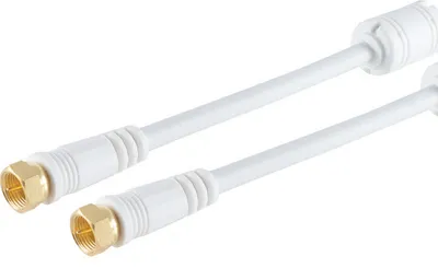 Produktbild von F-Stecker/ F-Stecker CP Ferrit verg. >110 dB 5m