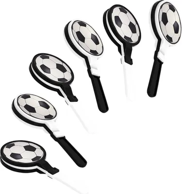 Produktbild von Satz 6 Handklatscher Fussball (9 x 4 cm)