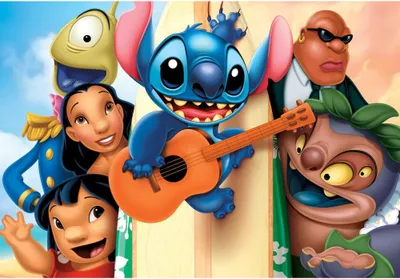 Immagine prodotto di pittura per numero Stitch and Friends 50x40 cm