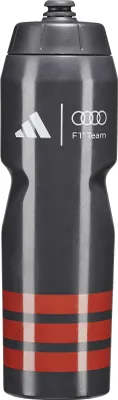 Produktbild von Audi F1 Team DNA Trinkflasche Adidas, Offizieller Fanartikel, Schwarze Squeeze-Flasche 750 ml mit Audi-Revolut-Branding, BPA-frei, 100% Polyethylen