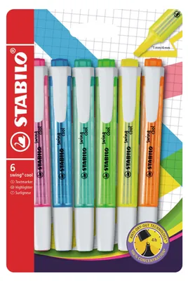 Produktbild von STABILO - Textmarker - swing cool