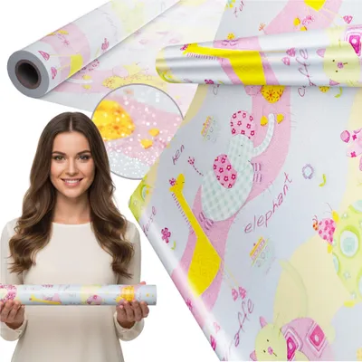 Image de Papier d'emballage cadeau Paperhit 20 mètres mégarouleau décoratif pour anniversaire