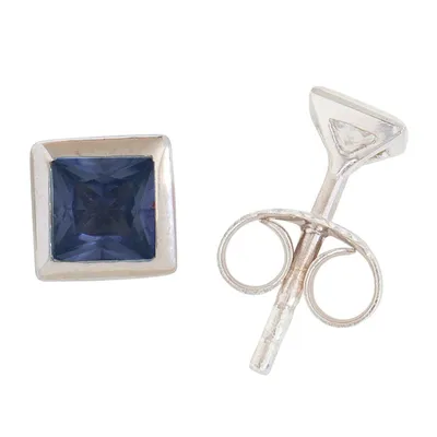 Produktbild von Miamar 01.1099B Damen Ohrstecker Silber Blau