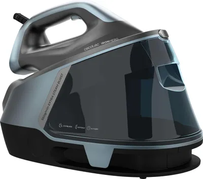 Produktbild von Cecotec IronHero H-2800, 2800 W, 360 g/min, Keramik-Bügelsohle, 7 bar, 2 l, 150 g/min