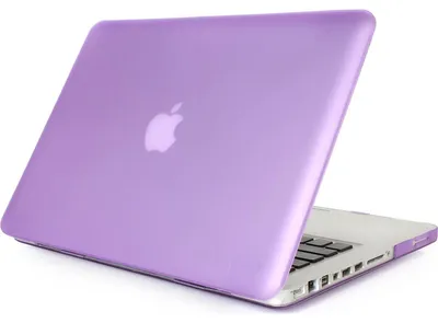 Produktbild von Mobigear Schutzhülle für MacBook Pro 15 Zoll (2008-2012), Hartschalenhülle, MacBook Case - Lila - Modell A1260 / A1286