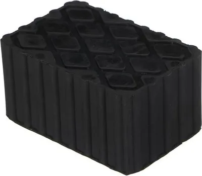 Image de SIXTOL - Patin en caoutchouc pour cric JACK PAD 18, 12 × 8 × 6 cm, SX3307