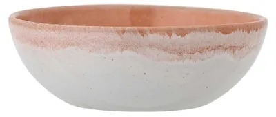 Produktbild von Bloomingville Schale PAULA Orange Weiß Müslischale Keramik
