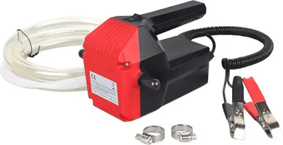 Zdjęcie produktu dla Pompa olejowa, elektryczna pompa do przelewania oleju napędowego 12 V, 60 W, do samochodów, motocykli, kamperów, łodzi i kosiarek samojezdnych