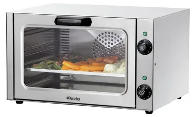 Obrázok produktu pre Bartscher A120880, Elektrická rúra, 2500 W, 2500 W, 250 °C, Nerezová oceľ, Otočné