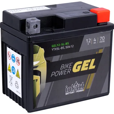 Produktbild von intAct Batterie Bike Power Gel 12V/4Ah, Auslaufsicher, Wartungsfrei