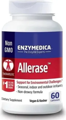 Produktbild von Enzymedica Allerase 60 kapsułek 17233