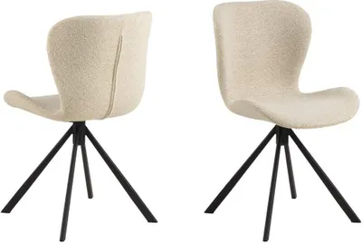 Produktbild von BatildaA1 Esszimmerstuhl Drehfunktion beige.