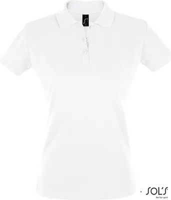 Immagine prodotto di SOLs 11347 | Polo da donna perfetta - Colore: Bianco - Taglia: M