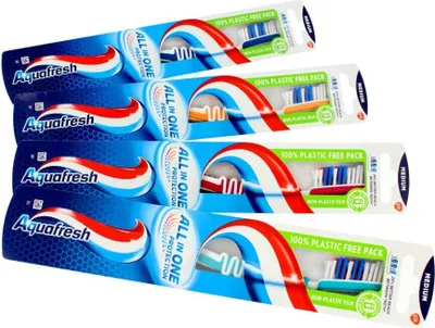 Immagine prodotto di AQUAFRESH Spazzolino protettivo tutto in uno medio