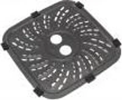Zdjęcie produktu dla Wymienna płyta grillowa do frytownicy PowerXL ze stali nierdzewnej kompatybilna z 6QT i 8QT Small 19.8x19.5cm / 7.8x7.7in