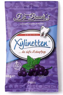 Produktbild von Xylinetten Cassis Bonbons 60 g