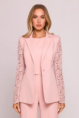 Produktbild von Made of Emotion Damen-Blazer Baenyunsoal M865 Puderrosa M