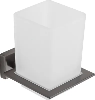 Image de Mexen Arno porte-brosse à dents, gris canon brossé - 7020738-66