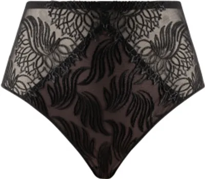 Productafbeelding van Louisa Bracq Swan Taille Slip 52950 Zwart - Maat: 42