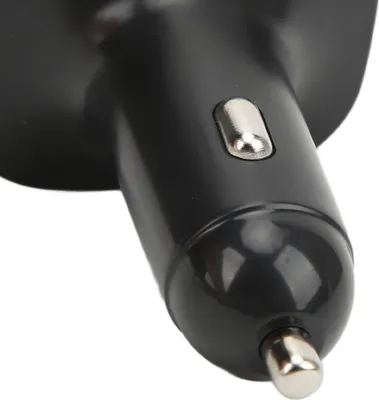 Produktbild von Bluetooth-FM-Transmitter, Musik-Player, Dual-USB-Schnellladegerät, Freisprechen, LED-Farbhintergrundbeleuchtung, für Auto