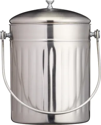 Zdjęcie produktu dla Pojemnik na kompost ze stali nierdzewnej KitchenCraft