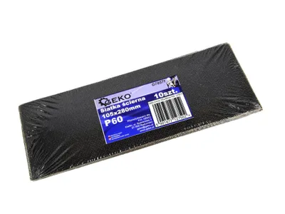 Image de GEKO Grille abrasive, 10 pièces, 280 x 105 mm, P60  G78571