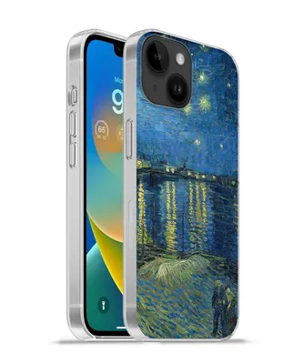 Produktbild von MuchoWow® Handyhülle Schutzhülle Hülle für Apple iPhone 14 - Softcase Die sternenklare Nacht - Vincent van Gogh Silikon Softcase Handy Hülle - Mobiltelefonhülle