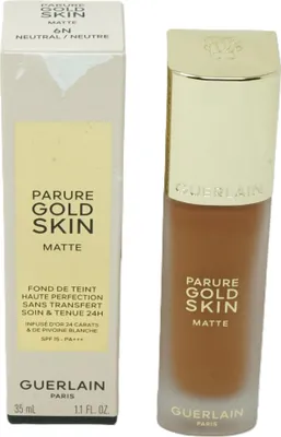 Image de Guerlain Parure Gold Skin Matte Foundation 6N 35ml