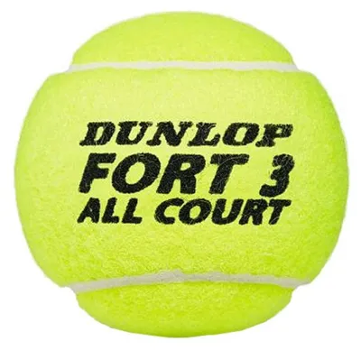 Obrázok produktu pre Dunlop Fort All Court Ts Tenisové loptičky 2 ks Žltá 4 loptičky Žltá 4 loptičky