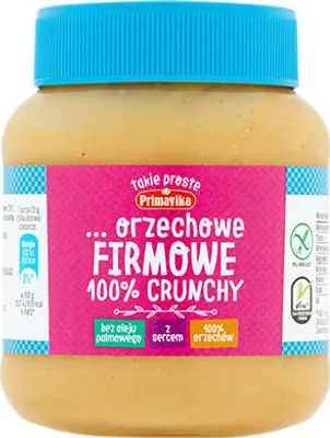 Produktbild von PRIMAVIKA Company Erdnussbutter 100 % KNUSPRIG 350 g