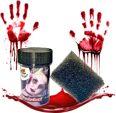 Produktbild von Wundschorf 15ml inkl. Schwamm King of Halloween