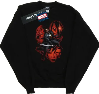 Produktbild von Marvel - Sweatshirt für Herren BI41873 (L) (Schwarz)