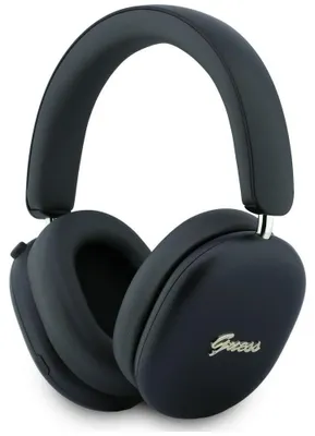 Productafbeelding van Guess Metalic Effect, metalen logo, Bluetooth, ENC, over-ear hoofdtelefoon, zwart