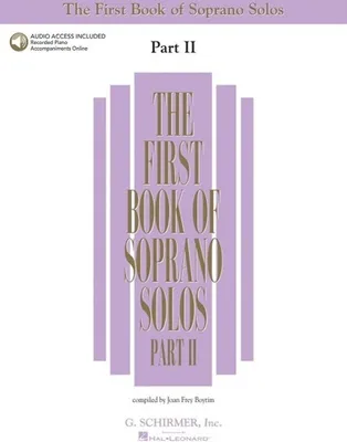 Produktbild von The First Book of Soprano Solos - Part II Book/Online Audio