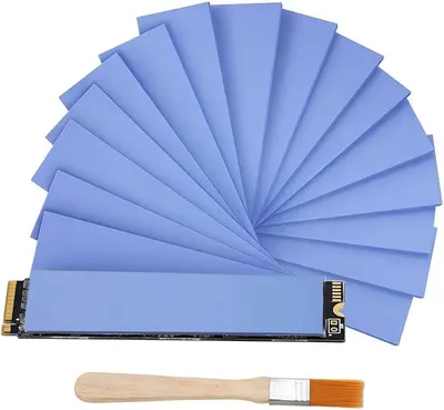 Productafbeelding van Thermo Gelijder Pads - Koelpads - Componenten Koelen - Herbruikbaar & Knipbaar - 30 Stuks - Grijs
