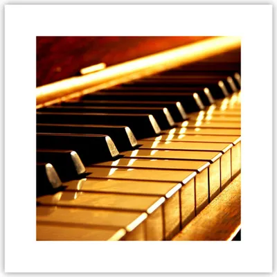 Produktbild von Poster - Poster ohne Rahmen - Klavier Musik Konzert - 30x30 cm - Wand Bild - Wanddeko - Wandbilder - Kunstposter - Wandposter - Bilder - Kunstdruck - Wanddekoration - Wandbild - P2XAC30x30-2200