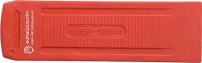 Produktbild von STUBAI Fällkeil 230 mm aus Polyamid | 300 g | Spaltkeil mit Querrillen, Holzspalter, Keil zum Fällen von Bäumen, für Forst, Garten und Camping