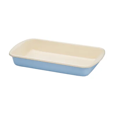 Zdjęcie produktu dla Naczynie do zapiekania Riess 36/21,5cm emaliowane Classic Pastel niebieski