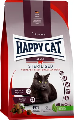 Immagine prodotto di Happy Cat cibo secco Sterilised Adult Pre-Alps Beef 10kg