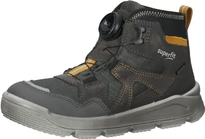 Produktbild von Superfit Mars - Grau / Gelb Veloursleder/Textil Größe: 29 Mittel