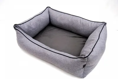Produktbild von Lebon Hundebett Noah PLUS - Grau - 100 x 75 cm