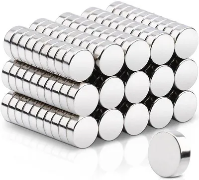 Produktbild von Famanu Neodymium Magneten 150 Stück 6x2mm – Starke Mini Magneten für Kühlschrank und Pinnwand